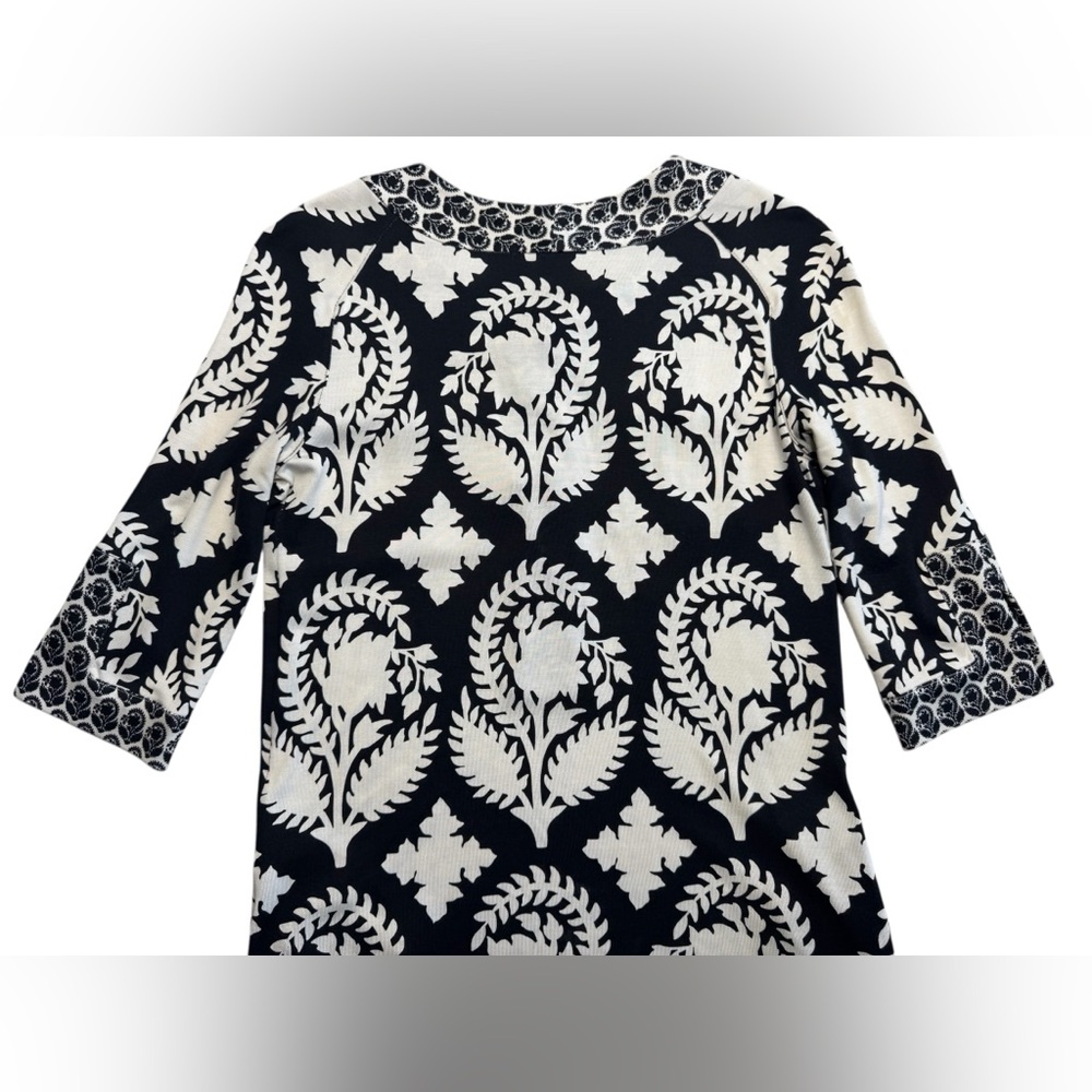 Diane Von Furstenberg Sadie Indian Brocade Floral Stamp Mini Dress Womens 0 - Picture 13 of 15